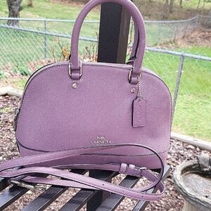 Coach Lavender Satchel Bag